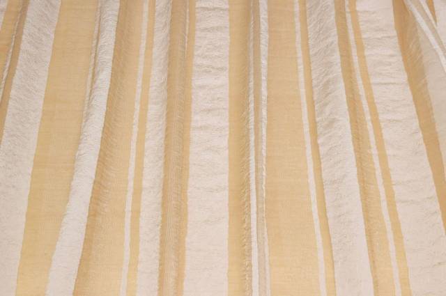 Vendita on line tessuto tenda organza stopicciata fascia avorio - prodotti