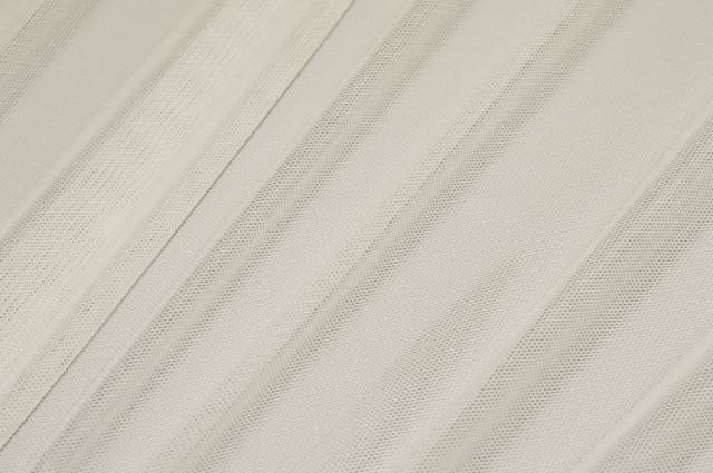 Vendita on line tessuto tulle bi-elastico panna - tessuti abbigliamento