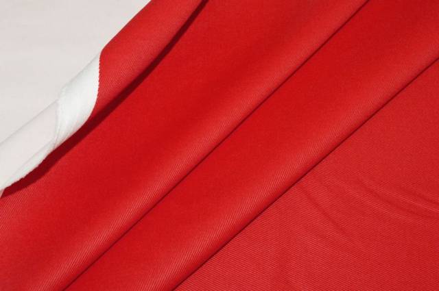 Vendita on line tessuto gabardine cotone rosso sampato - prodotti