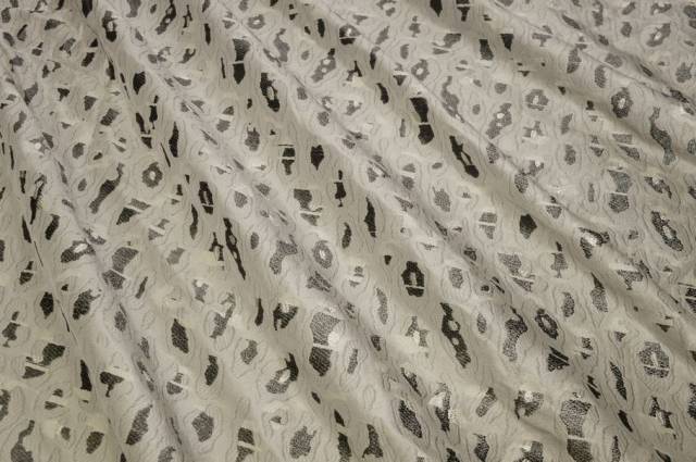 Vendita on line tessuto jacquard misto acetato viscosa grigio - tessuti abbigliamento