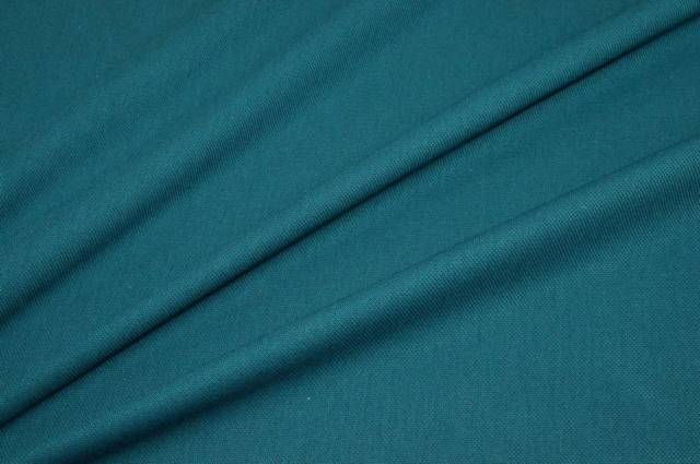 Vendita on line tessuto maglina cotone nido d'ape per polo petrolio - tessuti abbigliamento
