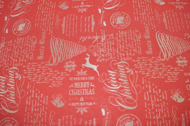 Vendita on line jacquard natalizio rosso - prodotti