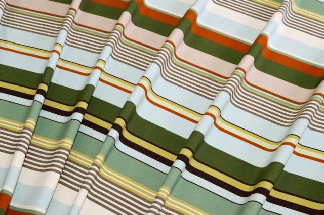 Vendita on line tessuto pura viscosa rigone verde - tessuti abbigliamento