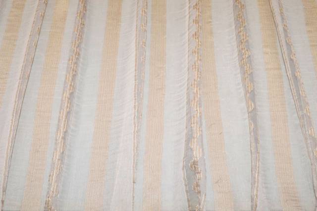 Vendita on line tessuto tenda fantasia rigata beige - prodotti