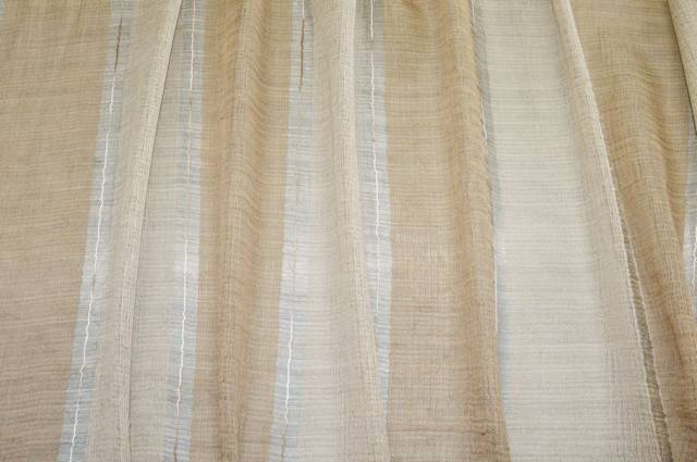 Vendita on line tessuto tenda fasciato beige - prodotti
