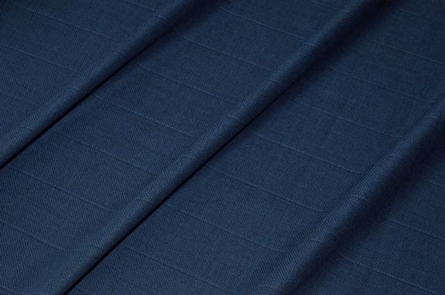 Vendita on line tessuto pura lana abiti uomo operato blu - tessuti abbigliamento lana