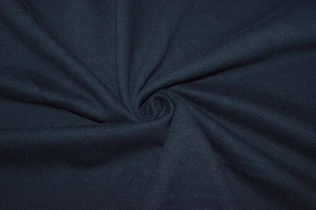 Vendita on line tessuto felpa puro cotone blu - tessuti abbigliamento