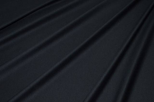 Vendita on line tessuto maglina in cotone bielastico nero - tessuti abbigliamento