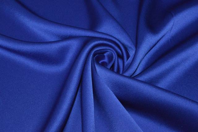 Vendita on line tessuto doppio raso viscosa bluette - tessuti abbigliamento