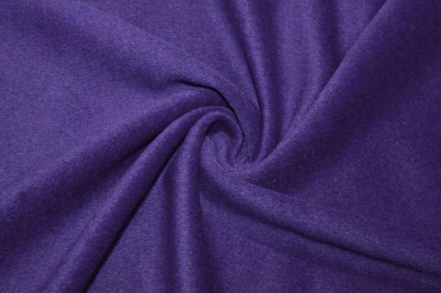 Vendita on line tessuto cappotto velour misto lana viola - prodotti