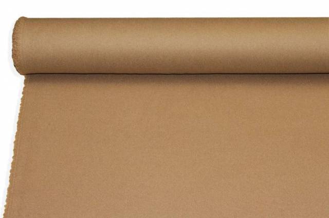 Vendita on line scampolo panno misto lana color cammello - tessuti abbigliamento