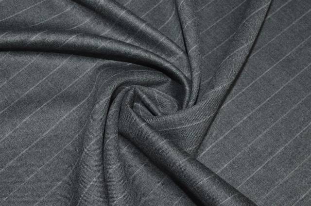 Vendita on line tessuto tasmania vitale barberis canonico gessato grigio - prodotti