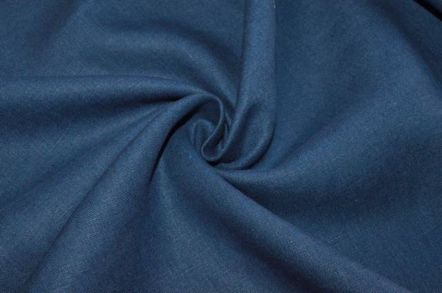 Vendita on line scampolo puro lino blu aperto - tessuti abbigliamento lino