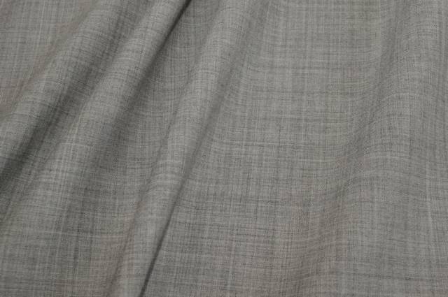Vendita on line tessuto fresco lana stretch grigio chiaro effetto grisaglia - tessuti abbigliamento lana