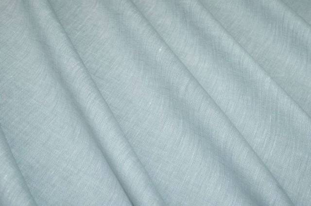 Vendita on line tessuto puro lino celeste chiaro - tessuti abbigliamento lino