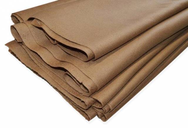 Vendita on line scampoli puro cashmere zibellinato color cammello 14929 - prodotti