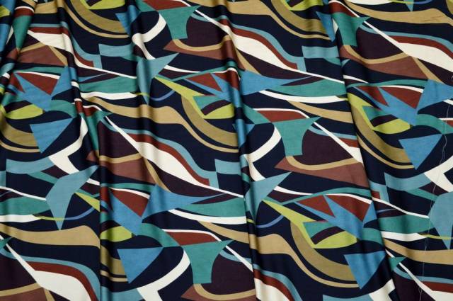 Vendita on line tessuto pura viscosa fantasia moda multicolor 116 - prodotti