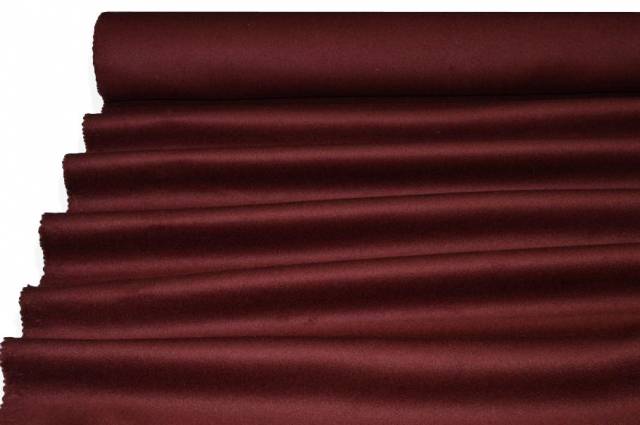 Vendita on line scampolo cappotto double puro cashmere bordeaux - prodotti tessuti abbigliamento