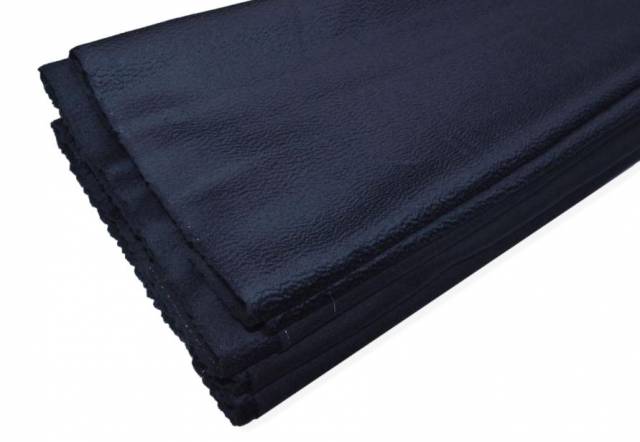 Vendita on line scampoli cappotto puro cashmere zibellinato blu - tessuti abbigliamento lana