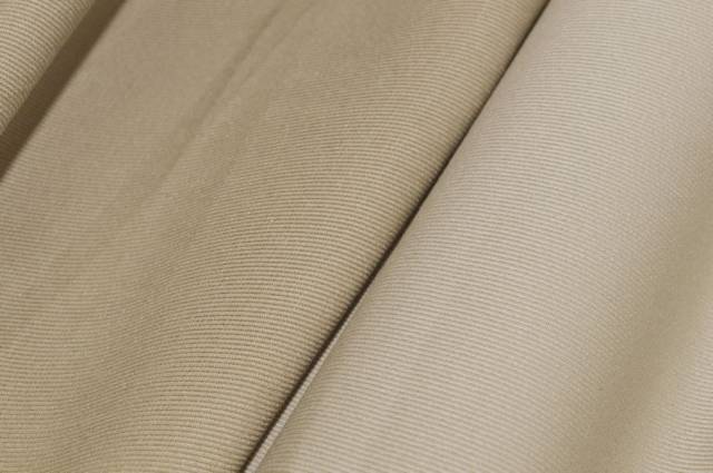 Vendita on line tessuto gabardine cotone e viscosa double beige - occasioni e scampoli tessuti 