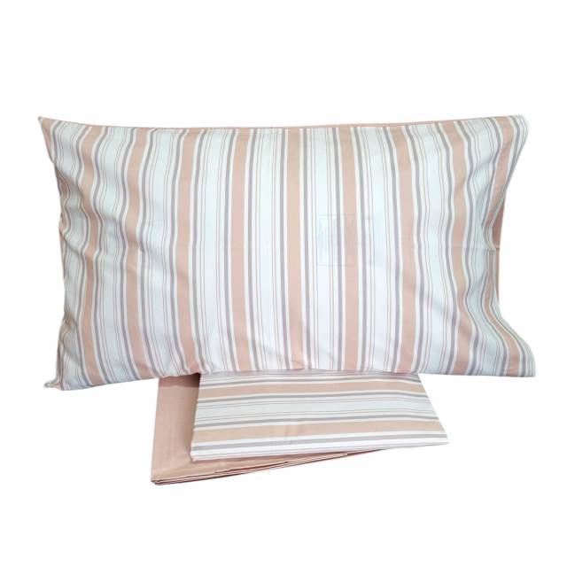 Vendita on line completo lenzuola singolo somma modello trend var.rosa pesca 111 - biancheria per la casa singolo completo lenzuola