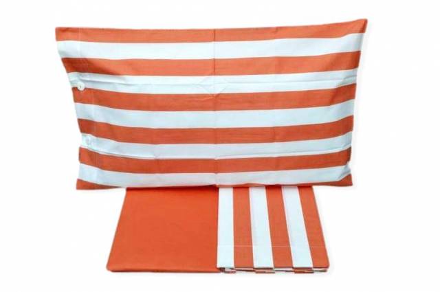 Vendita on line completo lenzuola singolo fazzini modello carpera variante arancio 4 - prodotti