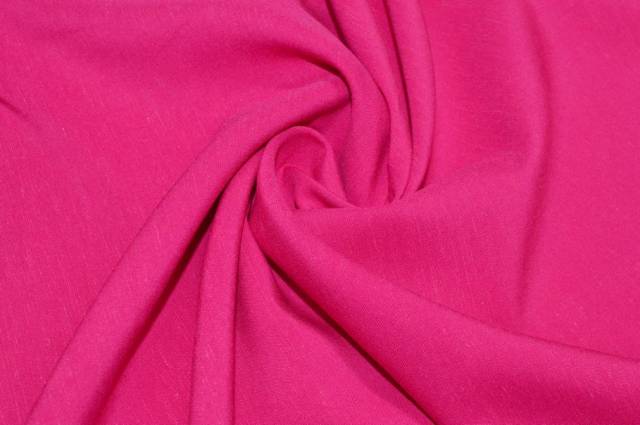 Vendita on line tessuto misto lino viscosa fucsia - occasioni e scampoli tessuti 