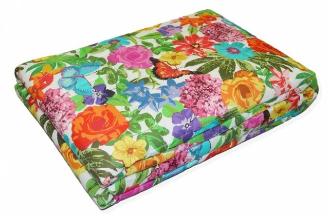 Vendita on line copriletto trapuntato matrimoniale gabel modello primtemps var, multicolor 999 - biancheria per la casa matrimoniale