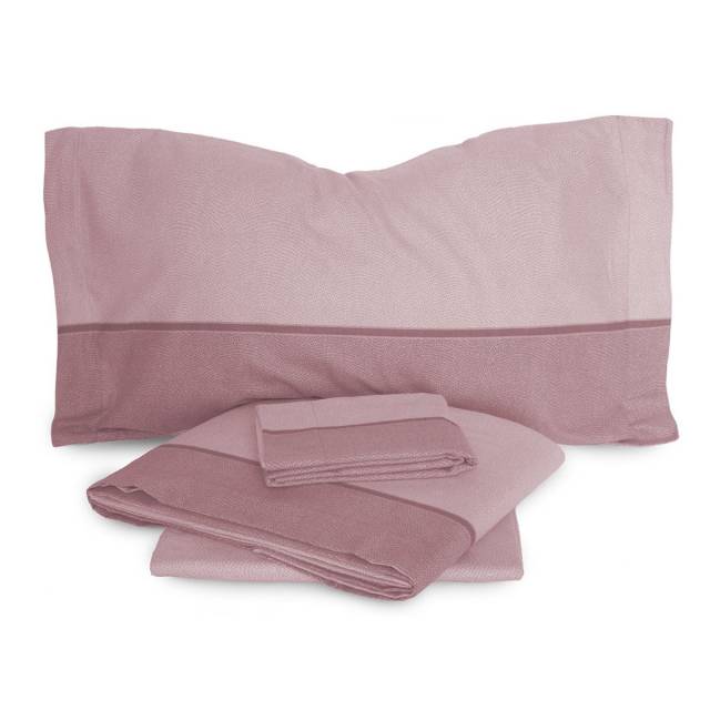 Vendita on line completo lenzuolo singolo flanella biancaluna modello dern var.rosa 3600 - biancheria per la casa singolo