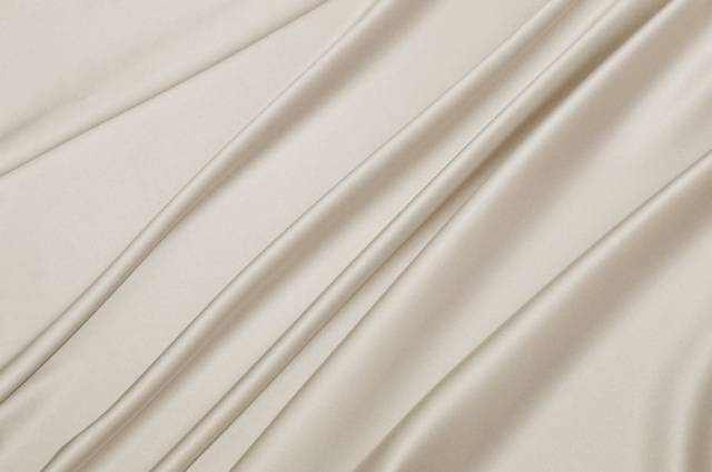 Vendita on line tessuto raso pura seta color naturale - tessuti abbigliamento taffetas / rasi / shantung raso
