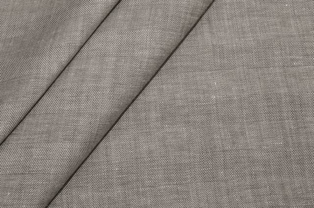 Vendita on line tessuto puro lino spinato grigio - prodotti
