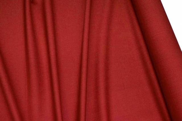 Vendita on line tessuto lana pettinata stretch color rosso - tessuti abbigliamento lana