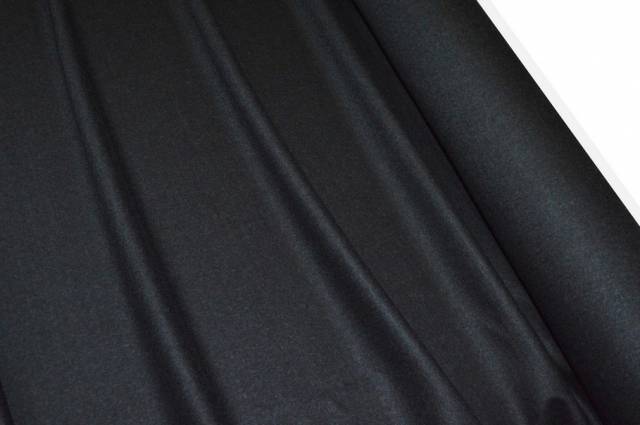 Vendita on line tessuto flanella lana color grigio antracite scuro - tessuti abbigliamento lana