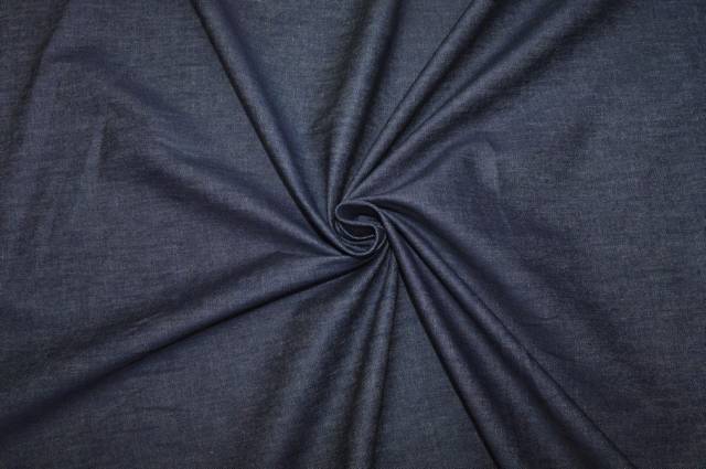 Vendita on line tessuto jeans puro cotone stretch non trattato blu - cotoni jeans