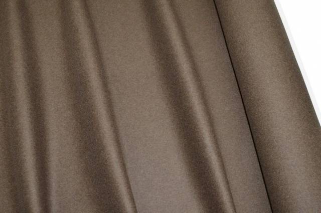 Vendita on line tessuto cappotto double pura lana marrone - occasioni e scampoli