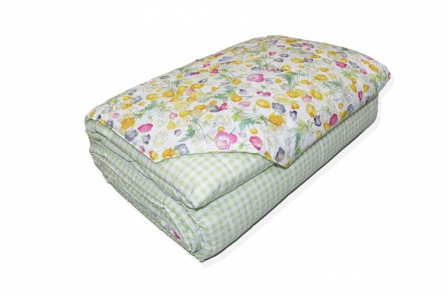 Vendita on line copriletto trapuntato matrimoniale double/reversibile fazzini modello blooms - biancheria per la casa