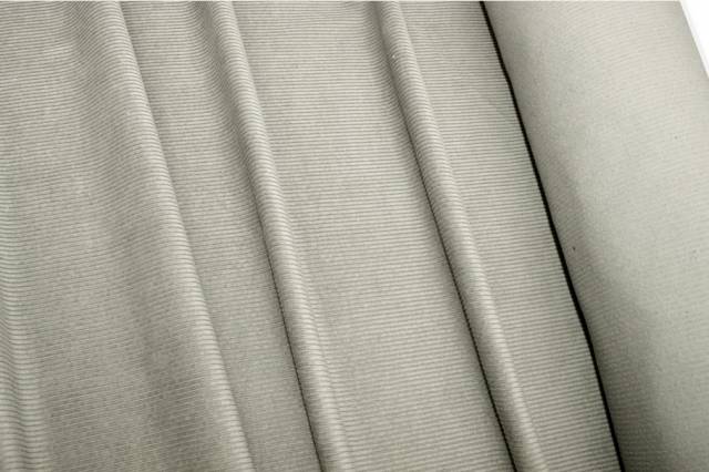 Vendita on line tessuto velluto a coste 500 righe grigio chiaro - tessuti abbigliamento velluti e ciniglie a
