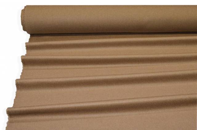 Vendita on line tessuto puro cashmere peso giacca color cammello - tessuti abbigliamento