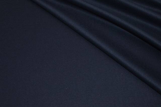 Vendita on line tessuto flanella pettinata lana stretch blu - occasioni e scampoli lane e cashmere