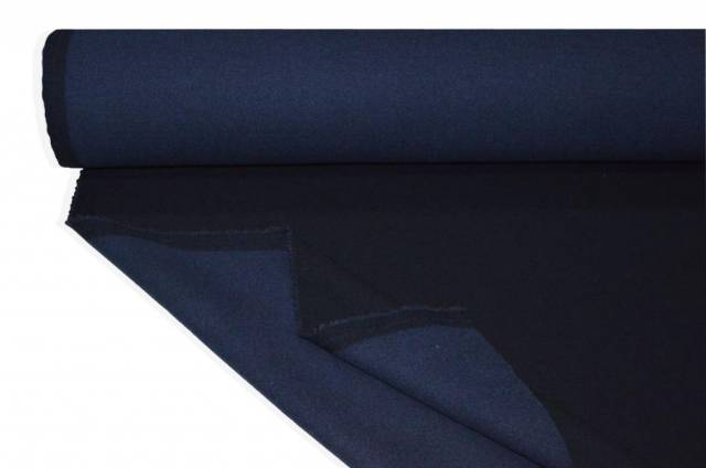 Vendita on line tessuto cappotto double pura lana lanificio drago azzurro blu - tessuti abbigliamento lana