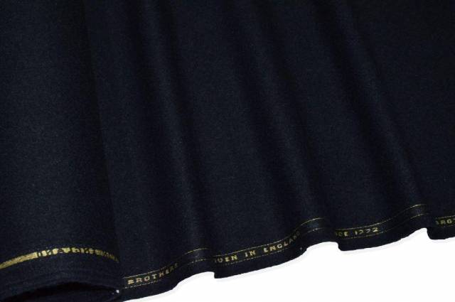 Vendita on line tessuto cappotto pura lana inglese blu notte - tessuti abbigliamento lana