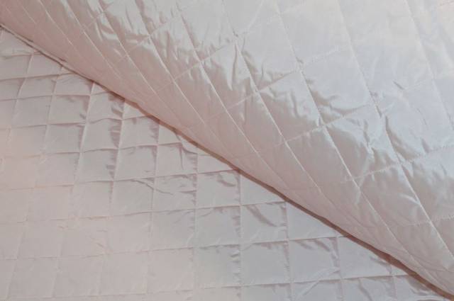 Vendita on line tessuto trapunta sfoderata rosa - tessuti abbigliamento trapuntati