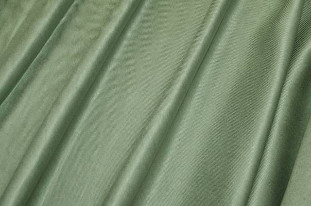 Vendita on line tessuto misto lino seta color salvia - tessuti abbigliamento sete