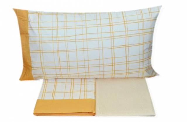 Vendita on line completo lenzuola matrimoniale gabel modello salonicco var. sole 440 - biancheria per la casa