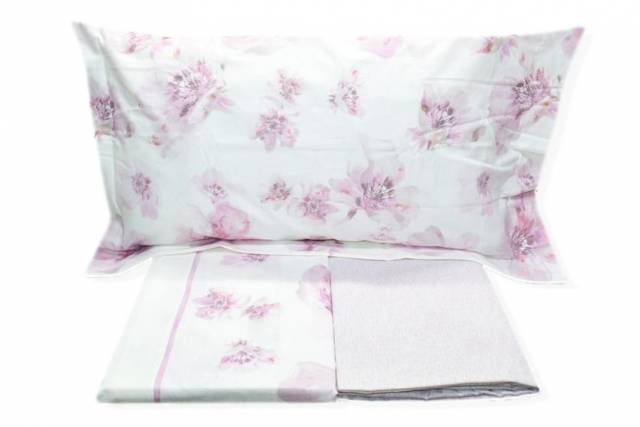 Vendita on line completo lenzuola flanella matrimoniale gabel modello marlena var. petalo 170 - biancheria per la casa