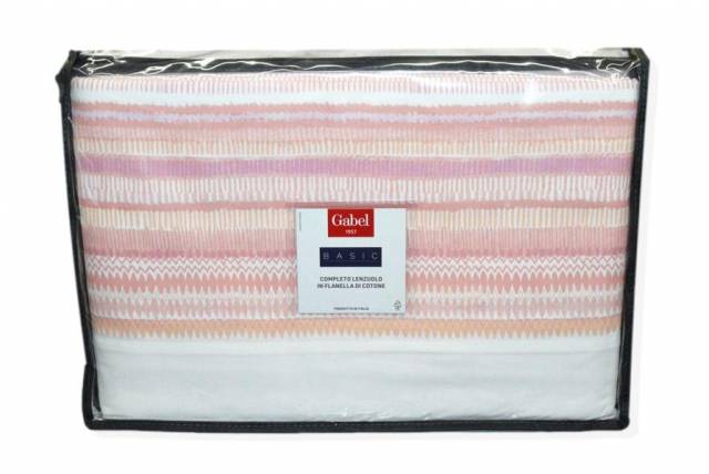 Vendita on line completo lenzuola flanella matrimoniale gabel modello lea variante calipso 140 - biancheria per la casa