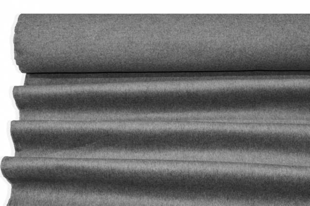 Vendita on line tessuto cappotto double misto cashmere grigio - occasioni e scampoli lane e cashmere