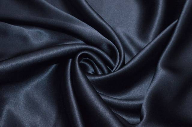 Vendita on line scampolo satin pura seta blu - prodotti