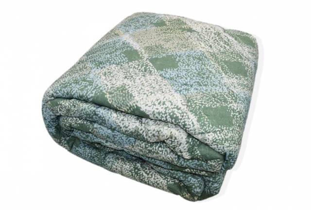 Vendita on line trapunta matrimoniale riviera modello nori variante verde bosco 0301 - prodotti