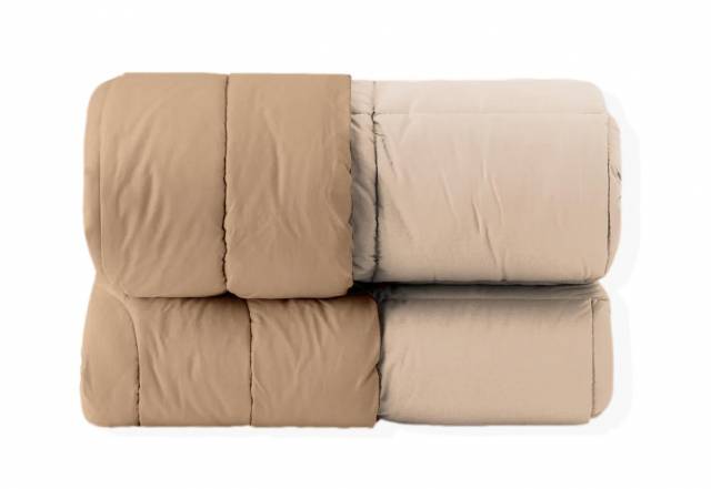 Vendita on line trapunta matrimoniale riviera modello passpartout winter var beige cammello 0101 - prodotti